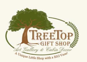 Treetop Gift Shop and Art Gallery Logo