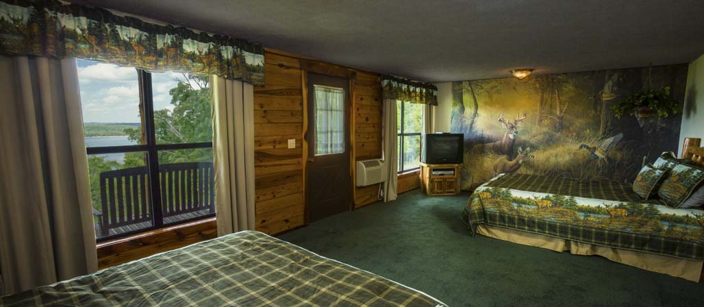Cabin 4 Bedroom view